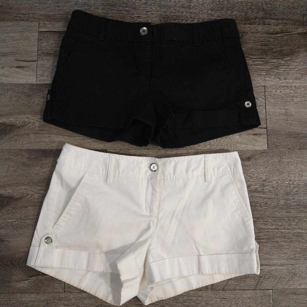 BUNDLE: Express Black and White Shorts